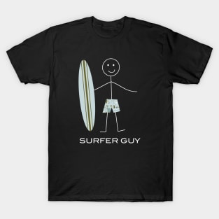 Funny Mens Surfing Design T-Shirt